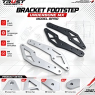 Bpro Racing Bracket Footstep Underbone MX KING PNP Underbone Bpro | BPRO MX King Underbone Bracket
