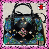 [Direct from Japan] [Used] ★Good Condition★ COACH Shoulder Bag Handbag 2way Floral Pattern