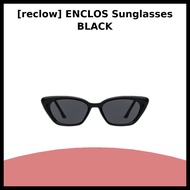 [reclow] ENCLOS Sunglasses BLACK / Korean Sunglasses / Cat-Eye Frame / 100% Genuine by reclow