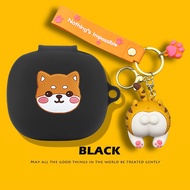 For Anker Soundcore R50i NC Case Creative Astronaut Cartoon Shark Keychain Soundcore P30i Silicone S