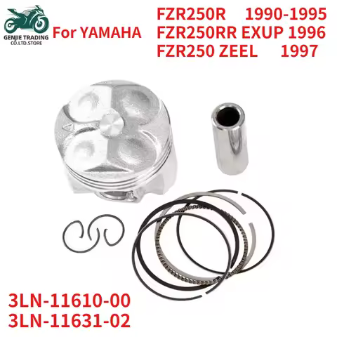 48mm 48.25mm 48.5mm STD +25 +50 0.25 0.5 Motorcycle Cylinder Engine Piston Rings ForYAMAHA FZR250 ZE