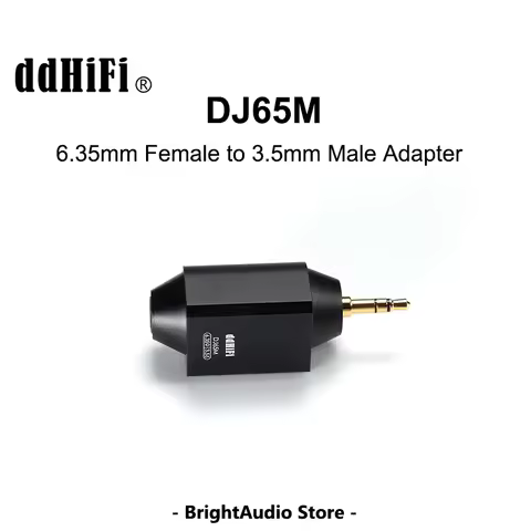 DD ddHiFi DJ65M 6.35mm Female to 3.5mm Male Adapter Converting 6.35mm Headphones to 3.5mm Devices au
