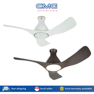 *Installation Available* KDK Airy 48" / 40" Ceiling Fan with Wifi Connectivity, DC Motor, Dimmable LED, Remote Control E48GP / DC motor, Remote Control E48HP
