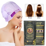 Aliver Automatic Heating Steam Hair Mask Keratin Argan Oil Treatment Hair (3 Sheets / Box)Hair Care