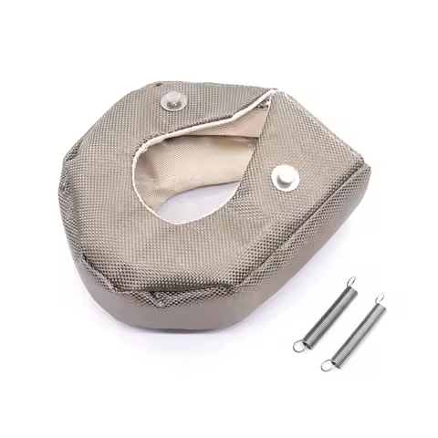 Turbo heat shield TITANIUM T2/T3/T4/T6 turbo blanket for Any T2/T3/T4/T6 TurboCharger barrier 1,800 
