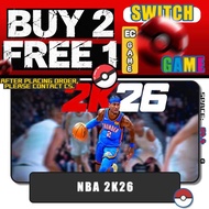 NBA 2K26 Nintendo Switch （Digital Game）switch Game BUY 2 FREE 1
