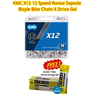 KMC X12 12 Speed Bicycle Chain X Strive Gel