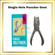 Single Hole Punch Puncher 6mm hole