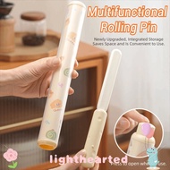 LIGHTHEARTED Baking Bread Pastry Roller, Plastic Multifunctional Rolling Pin,  2in1 Non-Stick Cookie