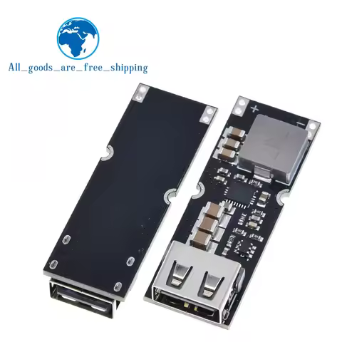 Single Cell Lithium Battery Boost Power Module Board 3.7V 4.2V Liter 5V 9V 12V USB Mobile Phone Fast
