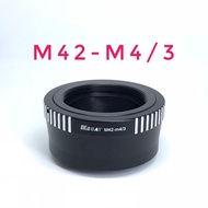 Mount Converter M42-M4/3 Adapter M42 Lens to Olympus/Panasonic M4/3 Camera