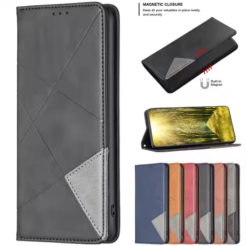 Simple Line Leather Phone Case For Realme 8 9 6 Pro GT Neo3 9i 9Pro Plus Narzo 20 30A V13 7i Capa Ma