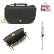 (STOCK CHECK REQUIRED)TORY BURCH EMERSON TOP HANDLE WOMEN'S SAFFIANO LEATHER CROSSBODY BAG (BLACK) 1348410522 – 134841 0