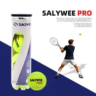 SALYWEE 4PCS Professional-level Competition Training Tennis Balls, Pressurized Canned,Suitable For V