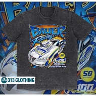 Bauer Racing Washed T-Shirt Bauer Racing Nascar Vintage T-Shirt