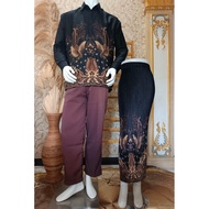 Super Premium Dobby Silk Batik Couple