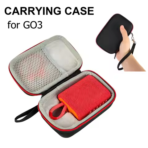 Hard EVA Travel Case Storage Bag for JBL GO 3 Speaker Portable Carrying Box Waterproof Protective Co