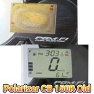 (GLS1) POLARIZER LCD SPEEDOMETER CB150R OLD, MENGATASI SUNBURN ATAU