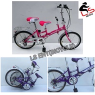 LS 20" GAINWAY Bicycle Folding Bike basikal ibu dan anak