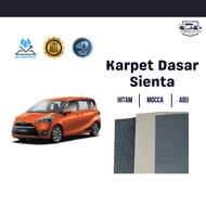 Sienta Car Floor Mat, Thick, Waterproof, Leather Pattern/Car Floor Mat 1 set