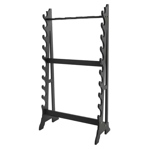 Sword Stand, 4-Tier Wall Mount Sword Stand, Weapon Display Rack, 10 Layer Vertical Storage Organizer