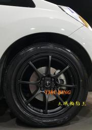 整組再優惠 土城輪胎王 DG RS 16吋鋁圈 平光黑 4/100 4/114.3 輕量化 K9 FIT