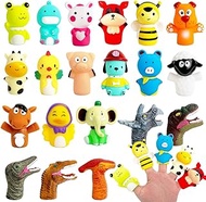 20 Pcs Animal Finger Puppets,Finger Puppets for Kids,Finger Puppets Toys for Story Time, Shows, Playtime, Schools