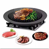 Gm Bear 1387 - Enamel Barbeque Pan 32cm/Korean BBQ Smokless Non-Stick Grill/Grill /Grillpan