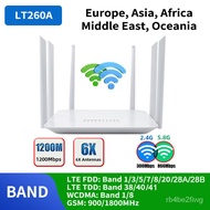 1200Mbps High-Speed WPS VPN Wireless 3g Modem SIM  4G Wifi Router  2.4&amp;5.8Ghz Dual Band LTE Mobile Wi-fi Hotspot LT2