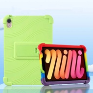 Soft silicone anti-fall case for iPad Mini 7 2024 7th generation A2995 A2996 iPadMini 6 A2567 A2568 