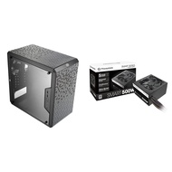 Smart 500W 80+ White Certified PSU, Continuous Power with 120mm Cooling Fan & Cooler Master MCB-Q300