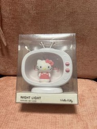 正版授權三麗鷗系列 miniso名創優品hello Kitty 凱蒂貓 電視機造型小夜燈 夜光燈