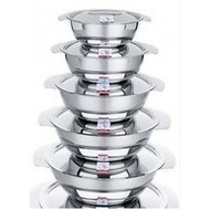 泰国斑马牌 Zebra Thailand SOUP BOWL SET ( 5 IN 1 ) – 12CM TO 20CM 187003