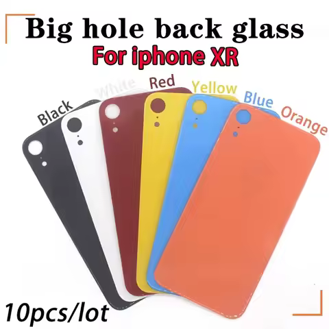 10pcs/Lot For iPhone 8 8Plus XS Max XR Back Glass SE2 SE3 Battery Cover Original Colour Back shell b