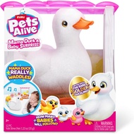 Zuru Pets Alive Pets Alive Mother Duck Surprise, 4 Surprise Eggs, Ducklings, More than 10 Voices, Wa