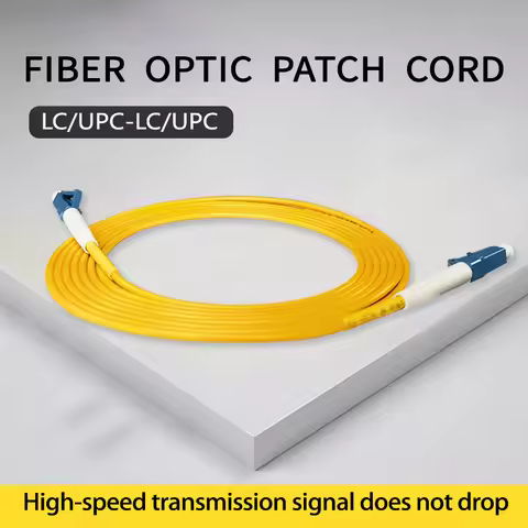 Fiber Optic Patch Cables LC/UPC-LC UPC Single Mode Simplex Core 2M/3M/5M/10M/25M 2.0mm/3.0mm Fiber O