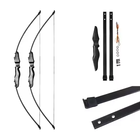 30/40 Archery Pound Straight Bow 51 Inches Entry Bow for Kids Children Youth Hunting Shooting