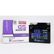 AKI KERING GS ASTRA TYPE GTZ-6V ORIGINAL ASTRA ISS ACCU MOTOR AKI ASLI BAWAAN MOTOR VARIO 125 150