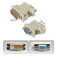 DVI D 24+1 Male to VGA Female 15pin Gender DVI 24+1 Converter Connector, DVI to VGA 24+1 Converter