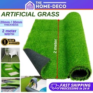 25MM / 30MM Light Duty Artificial Grass Fake Synthetic Karpet Rumput Tiruan ( 2 Meter Width ) 1m x 2m