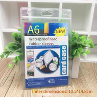 COD waterproof A6 B7 vaccination card id holder a6 card case id case Waterproof card sleeve
