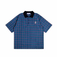 ABOVE AND OVER - TEDDY PLAID POLO
