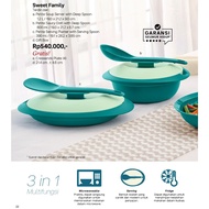 Tupperware Family Serving Container - Sweet Family (1Set)