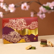 【七見櫻堂】吉野時櫻印象－三明治餅禮盒(12入)