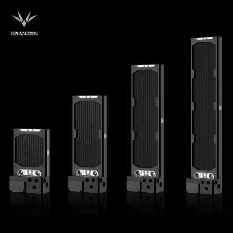 Bykski Granzon GZMN Pump Res Combo AIO Copper Thin Radiator,120MM,240MM,360MM,480MM ,Universal Use ,
