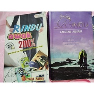 NOVEL PRELOVE Rindu Awak 200%,Ombak RINDU