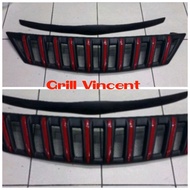 MERAH Front Grille / Front Grill kijang innova 2008 2009 2010 2011 prado model Red list