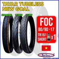 Tayar Tubeless [BUNGA MAXXIS DIAMOND/TT100/TT900] 80/90-17 70/90-17 Made In Vietnam Tyre Tire New Go