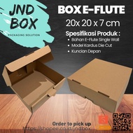 Box E Flute 20 x 20 x 7 cm