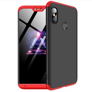 Cover Paradise Xiaomi Mi A2 Lite Armor 360 Full Cover Baby Skin Hard Case / casing hp xiaomi mi a2 l